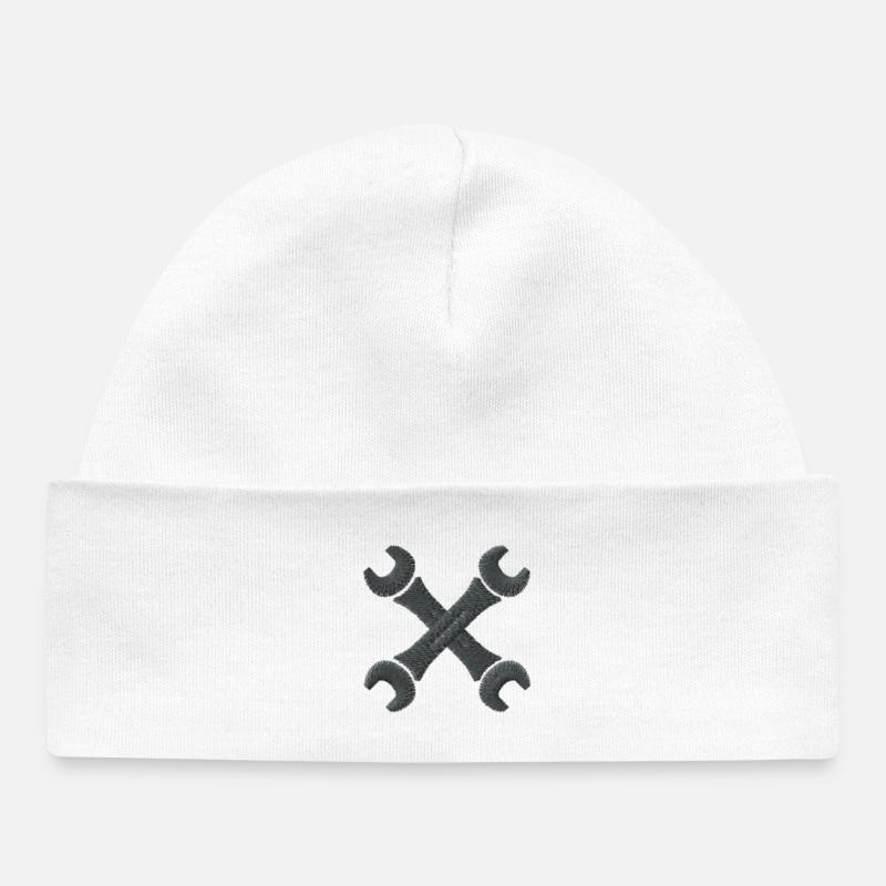 Outils - Bonnet bébé bio - blanc