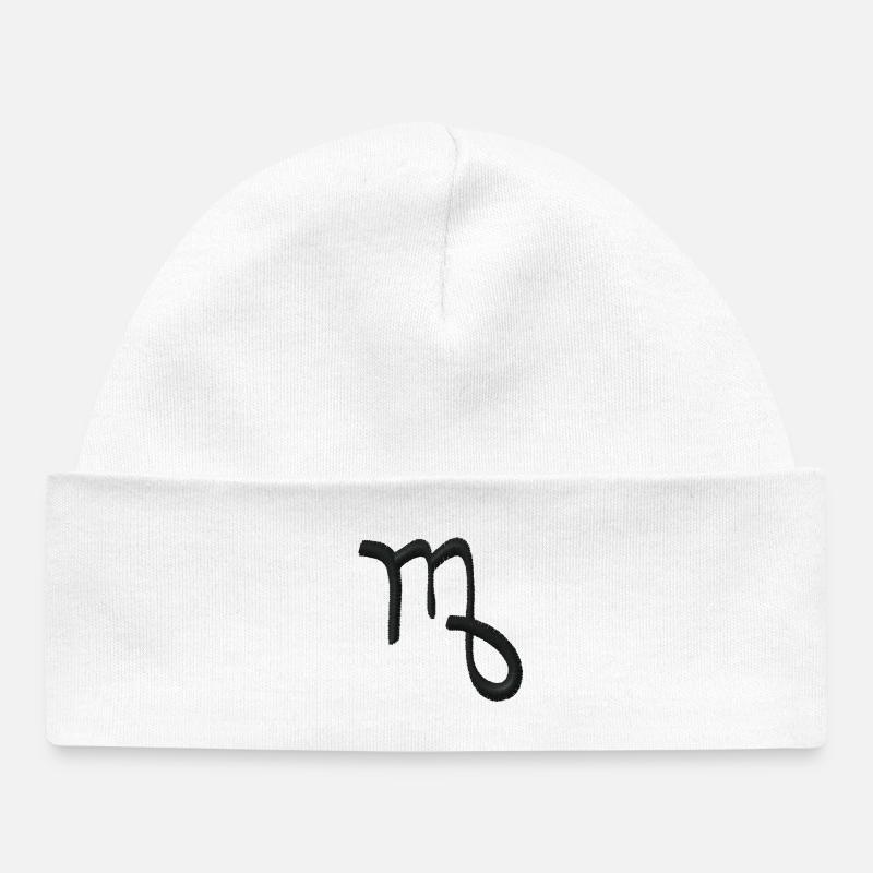 Vierge - Bonnet bébé bio - blanc