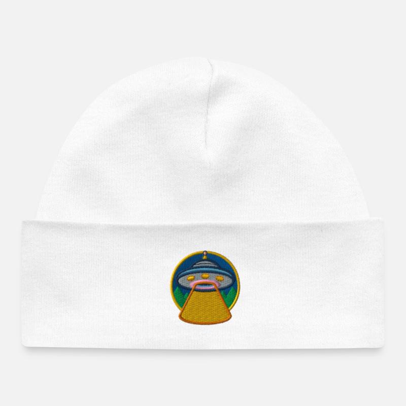 OVNI - Bonnet bébé bio - blanc
