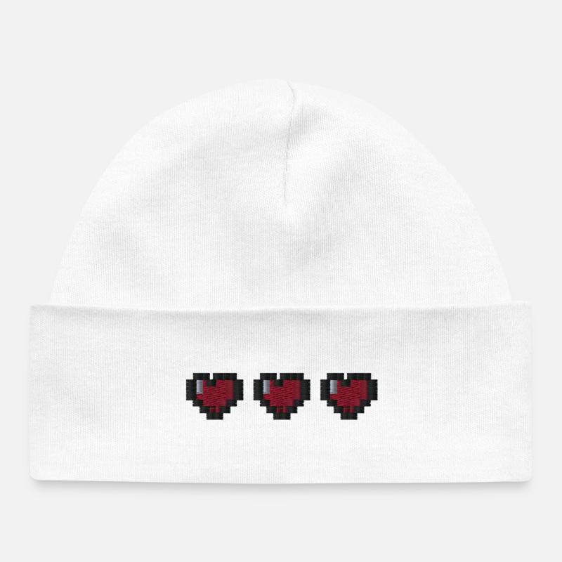 Trois vies - Bonnet bébé bio - blanc