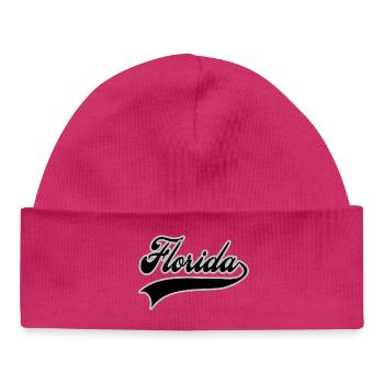 florida - Baby Organic Mütze - hot Pink - Vorne