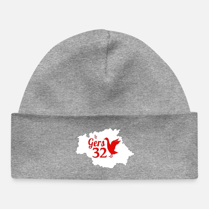 Le gers - Bonnet bébé bio - gris chiné