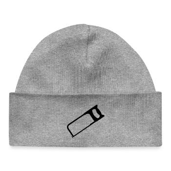 Outils de scie à métaux - Bonnet bébé bio - gris chiné - Devant