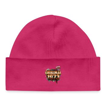 Original 1973 Retro - Baby Organic Mütze - hot Pink - Vorne