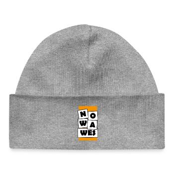 Nowawes - Baby Organic Beanie - heather grey - Front