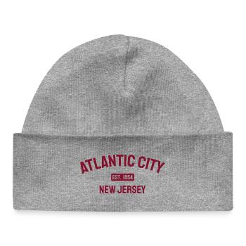 Atlantic City - Est. 1854 - New Jersey - USA - Baby Organic Mütze - Grau meliert - Vorne