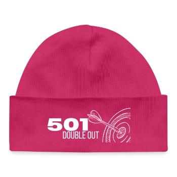 Dartsport 501 Double Out - Bonnet bébé bio - hot pink - Devant