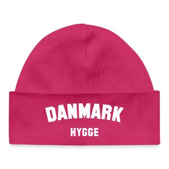 HYGGE Danmark Danemark - Bonnet bébé bio - hot pink - Devant