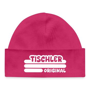Occupation Carpenter - Baby Organic Beanie - hot pink - Front