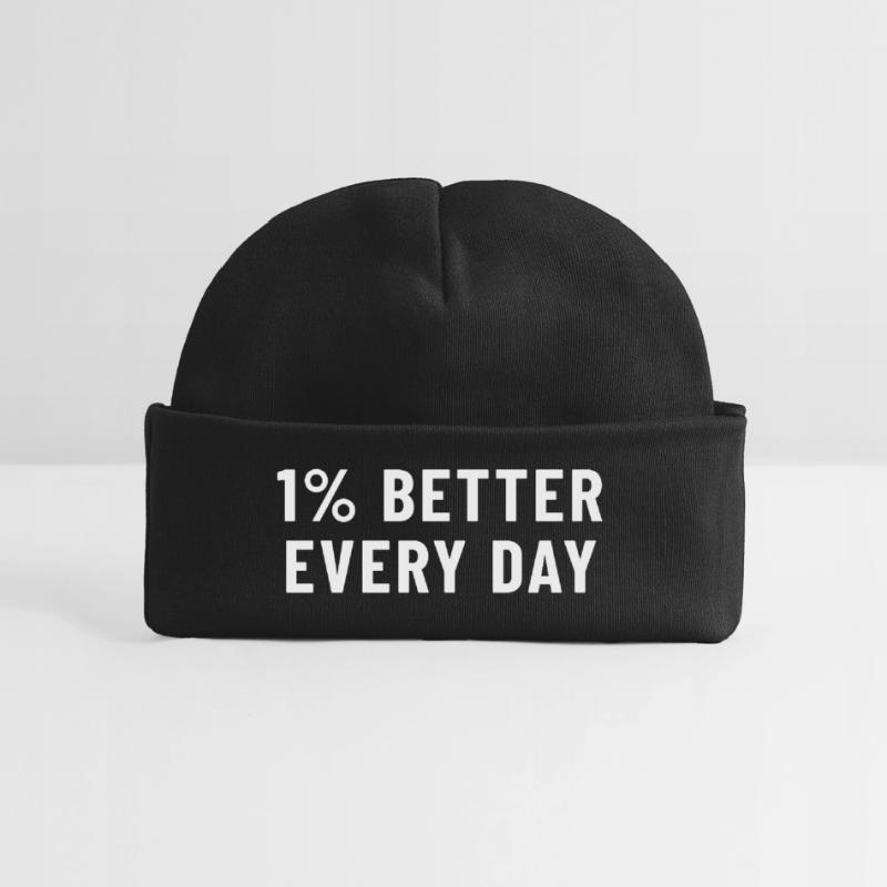 1% Better Every Day Baby Organic Mütze
