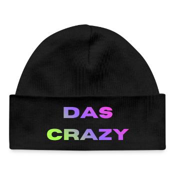 The Crazy - Baby Organic Beanie - black - Front