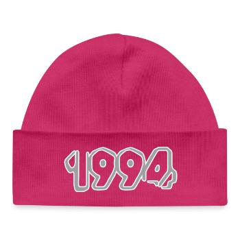 1994 - Baby Organic Beanie - hot pink - Front