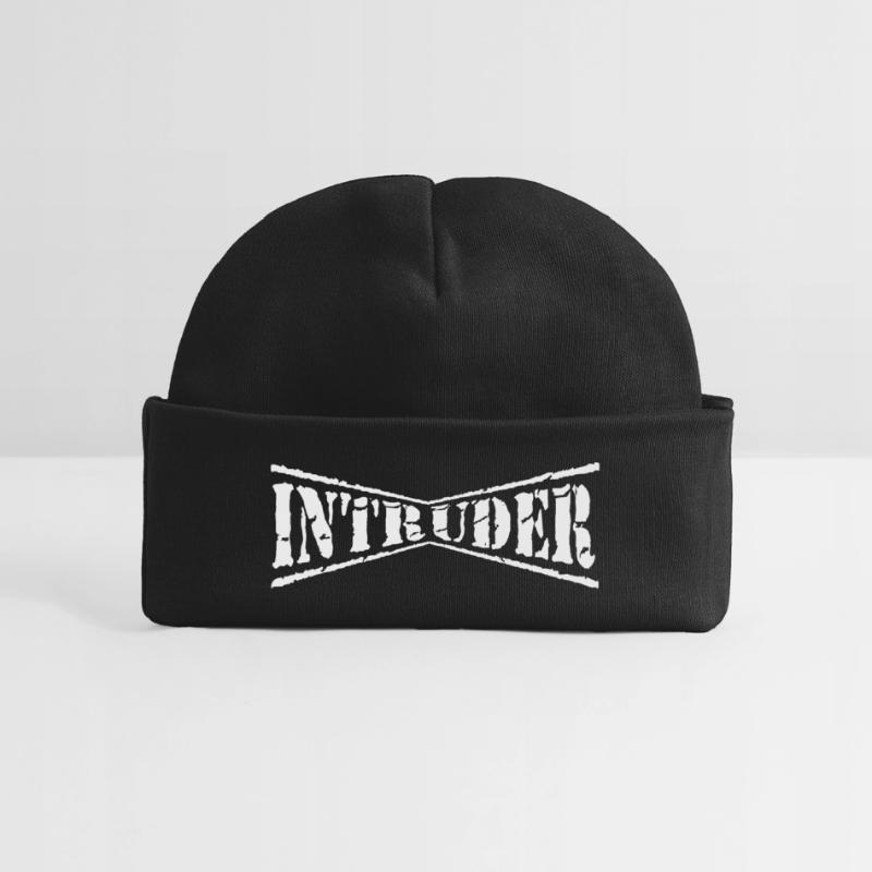 intruder hacker eindringling clan sticker computer Baby Organic Mütze