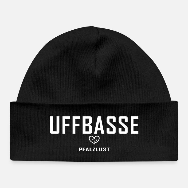 Uffbasse - Baby Organic Mütze - Schwarz