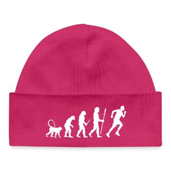 Jogger Evolution - Baby Organic Mütze - hot Pink - Vorne