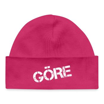 MÔME - Bonnet bébé bio - hot pink - Devant