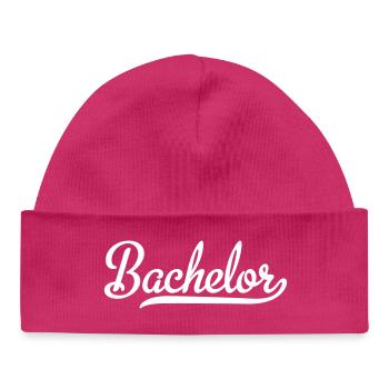 Bachelor - Baby Organic Beanie - hot pink - Front