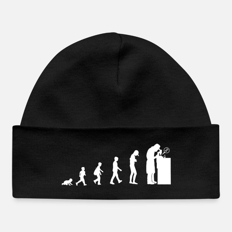 biologiste-01 - Bonnet bébé bio - noir