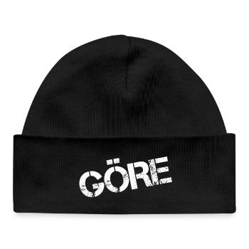 GÖRE - Baby Organic Mütze - Schwarz - Vorne