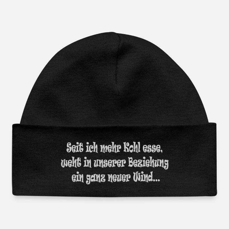 A new wind... - Baby Organic Beanie - black