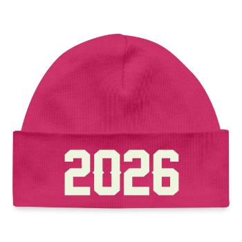 2026 - Baby Organic Mütze - hot Pink - Vorne