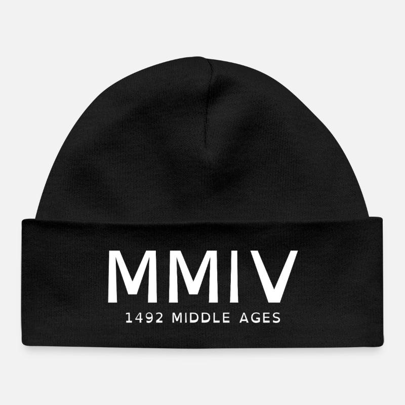 2004_LINE_white - Bonnet bébé bio - noir