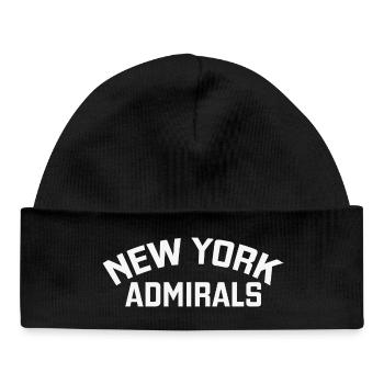 New York Admirals - Bonnet bébé bio - noir - Devant