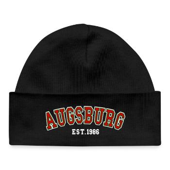 Augsbourg Fondée en 1986 - Bonnet bébé bio - noir - Devant