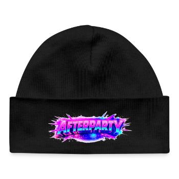 Afterparty Neon Pulse - Bonnet bébé bio - noir - Devant