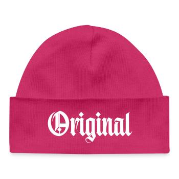 original- - Baby Organic Mütze - hot Pink - Vorne