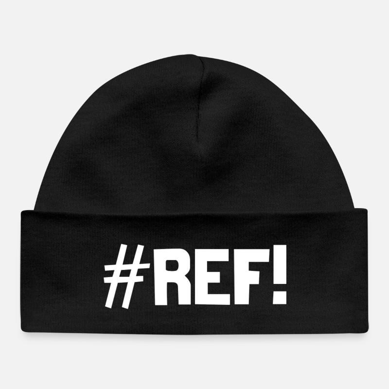 #REF ! - Bonnet bébé bio - noir