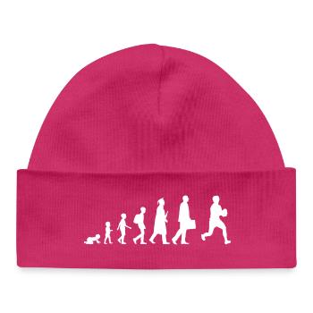 Entwicklung des Rugby - Baby Organic Mütze - hot Pink - Vorne