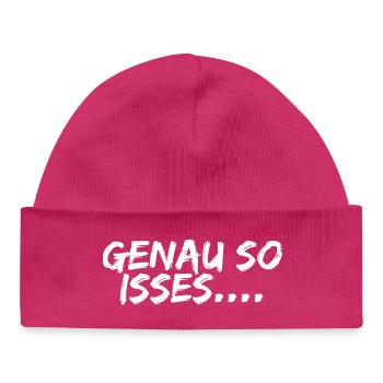 Genau so sieht es aus - Baby Organic Mütze - hot Pink - Vorne
