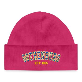 Göteborg Est. 1965 - Baby Organic Mütze - hot Pink - Vorne
