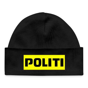 politie - Baby Bio muts - zwart - Voor