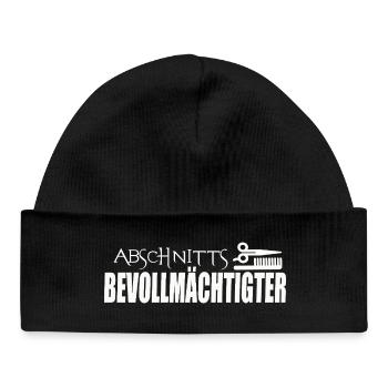 ABSCHNITTSBEVOLLMÄCHTIGTER - Baby Organic Mütze - Schwarz - Vorne