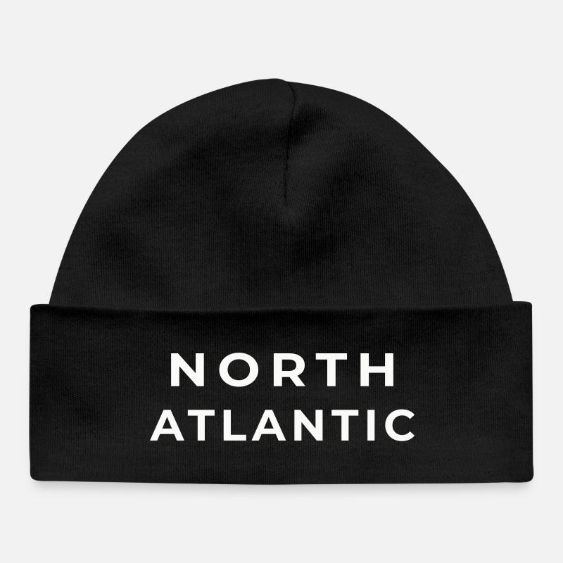 NORTH ATLANTIC | Authenticité Sauvage - Bonnet bébé bio - noir