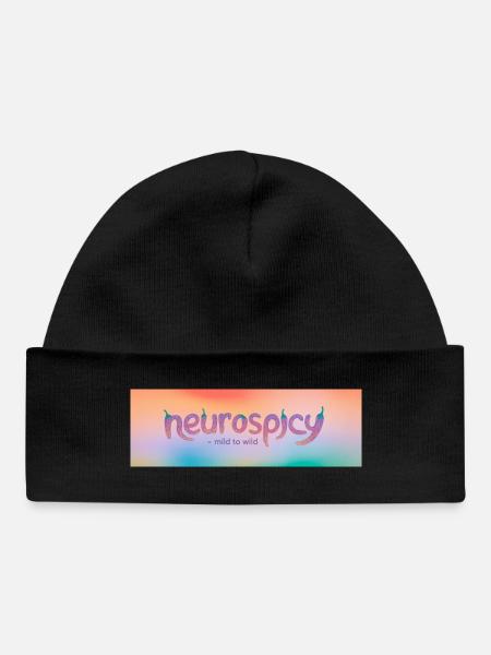 Neuroépicé – Léger à sauvage - Bonnet bébé bio - noir