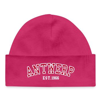 Antwerpen gegründet 1966 - Baby Organic Mütze - hot Pink - Vorne
