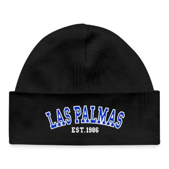 Las Palmas Est. 1986 - Baby Organic Beanie - black - Front