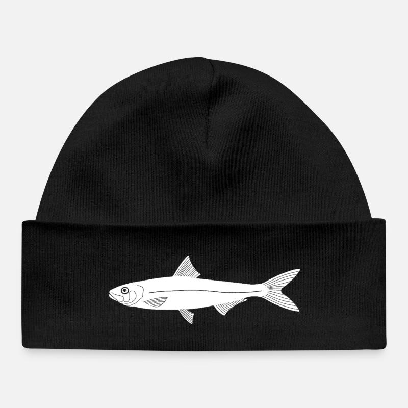 Sardine - Baby Organic Beanie - black