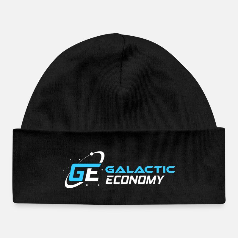 Économie Galactique - Bonnet bébé bio - noir