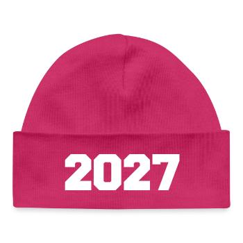 2027 - Baby Organic Mütze - hot Pink - Vorne