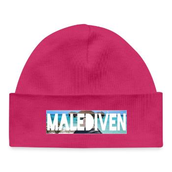 malediven - Baby Organic Mütze - hot Pink - Vorne