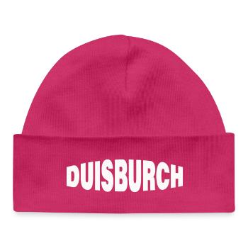 DUISBURCH - Baby Organic Mütze - hot Pink - Vorne