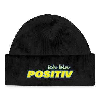 POSITIVE - Baby Organic Beanie - black - Front