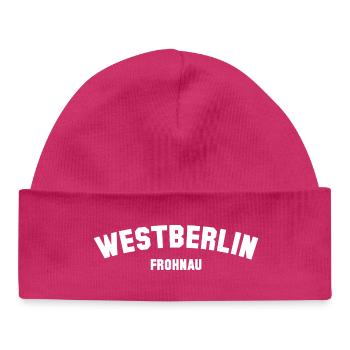 FROHNAU - Baby Organic Beanie - hot pink - Front
