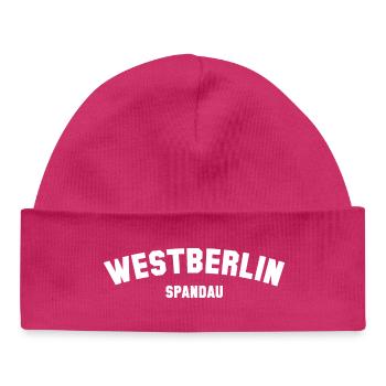 SPANDAU Berlin - Baby Organic Beanie - hot pink - Front