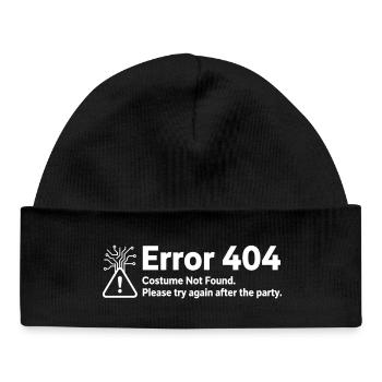 Erreur 404 Costume non trouvé - Bonnet bébé bio - noir - Devant