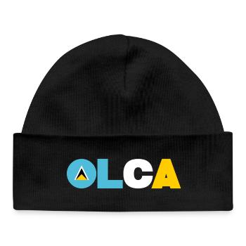 Saint Lucia - Baby Organic Beanie - black - Front